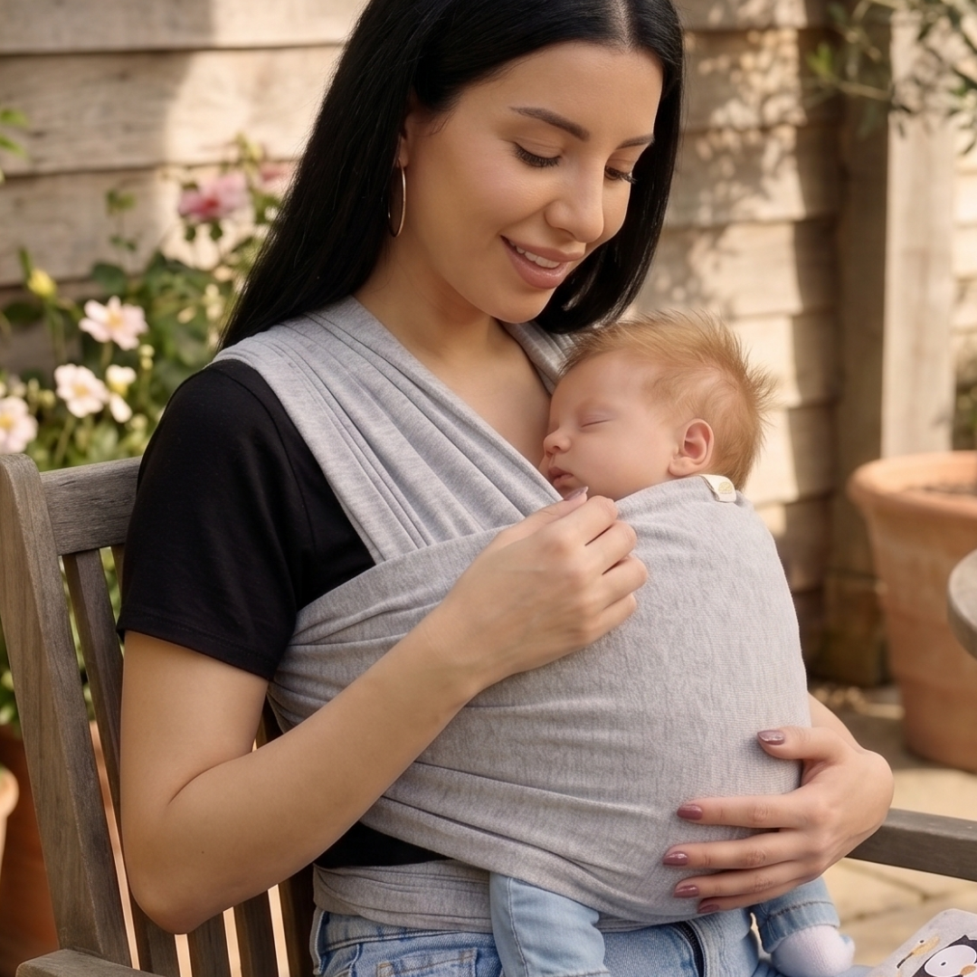 Eggbaby Ergonomik Bebek Sling Bebek Taşıma Şalı Wrap Sling
