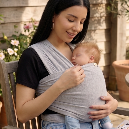 Eggbaby Ergonomik Bebek Sling Bebek Taşıma Şalı Wrap Sling