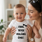 Cool Teyze Klubü Üyesi Teyzem Temalı Komik Tasarımlı Bebek Body %100 Pamuk Zıbın