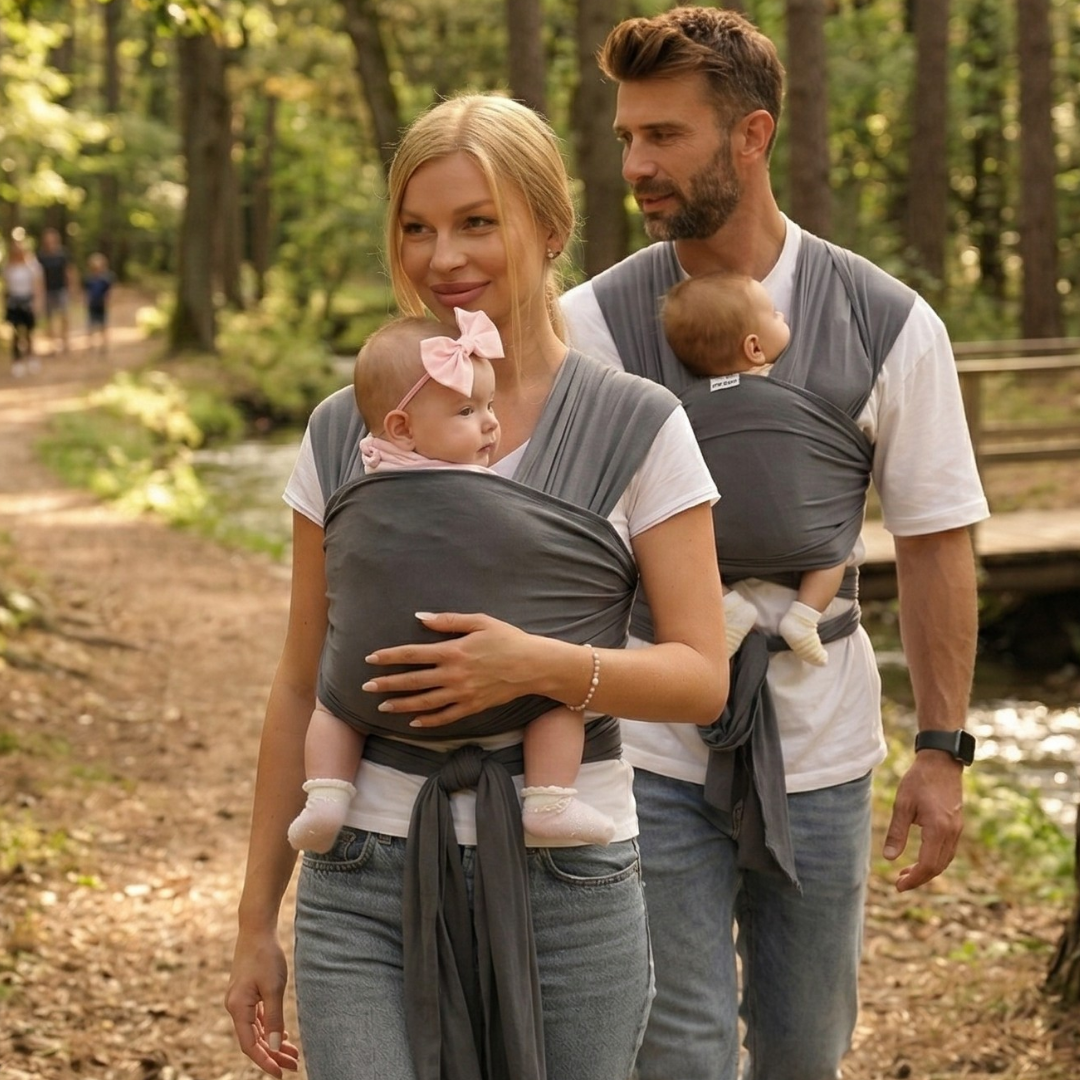 Kycbaby Bebek Sling Ergonomik Bebek Taşıma Şalı