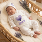İsimli Kız Bebek Hastane Çıkışı Müslin Set 3 lü