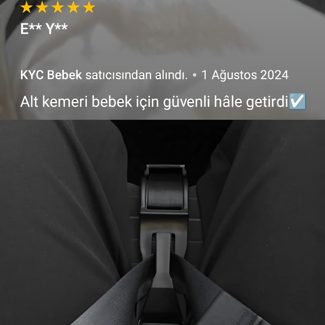 Hamile Emniyet Kemeri Aparatı Konforlu Sürüş Desteği