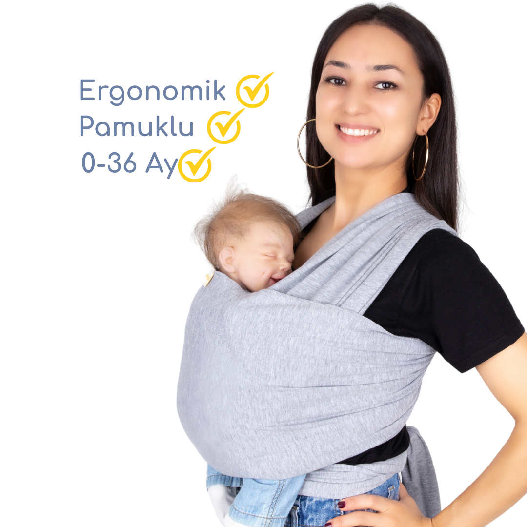 Eggbaby Ergonomik Bebek Sling Bebek Taşıma Şalı Wrap Sling