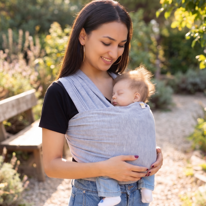 Eggbaby Ergonomik Bebek Sling Bebek Taşıma Şalı Wrap Sling